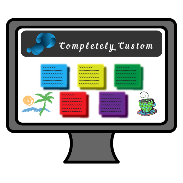 Evroca Media offers completely custom website designs.